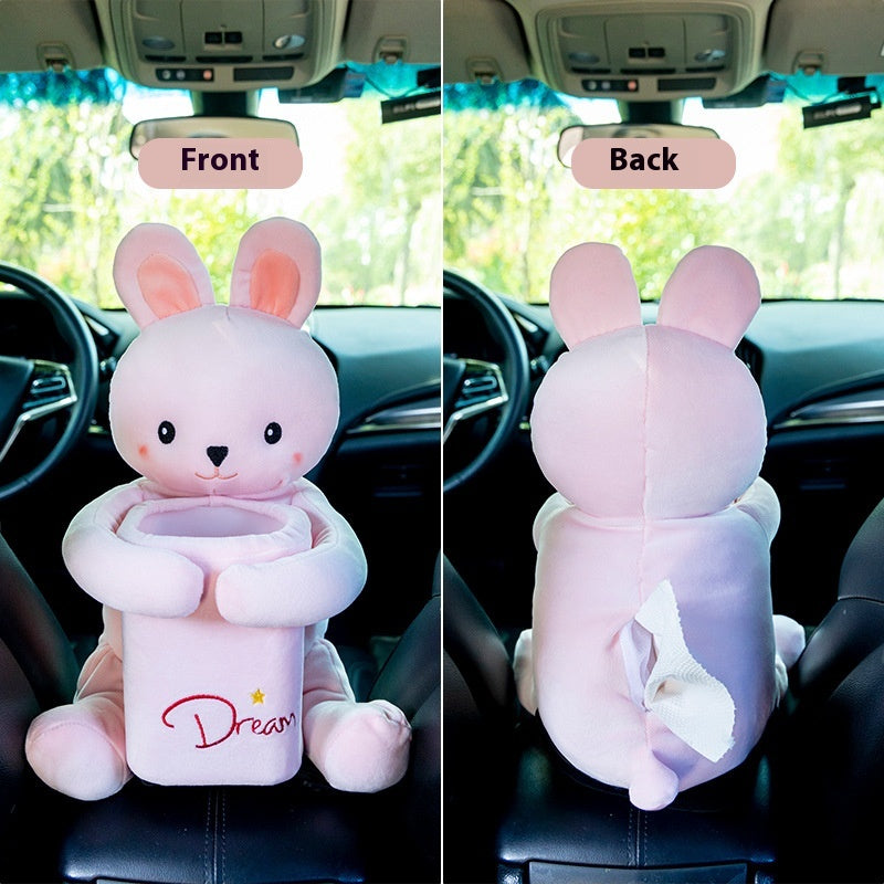 Lion Plush Car Tissue Holder