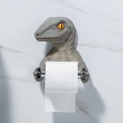Resin Dinosaur Tissue Holder Box Toilet