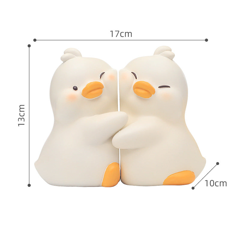 Sujetalibros de pato