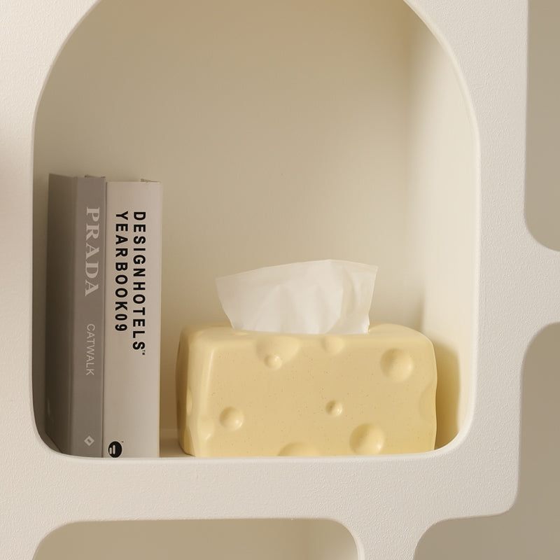 Cheese Block Tissue Box