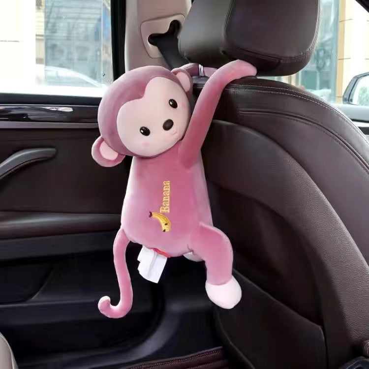 Lion Plush Car Tissue Holder