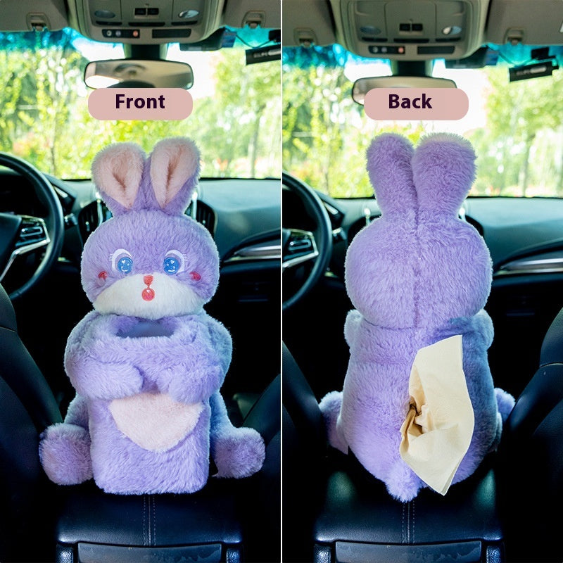 Lion Plush Car Tissue Holder