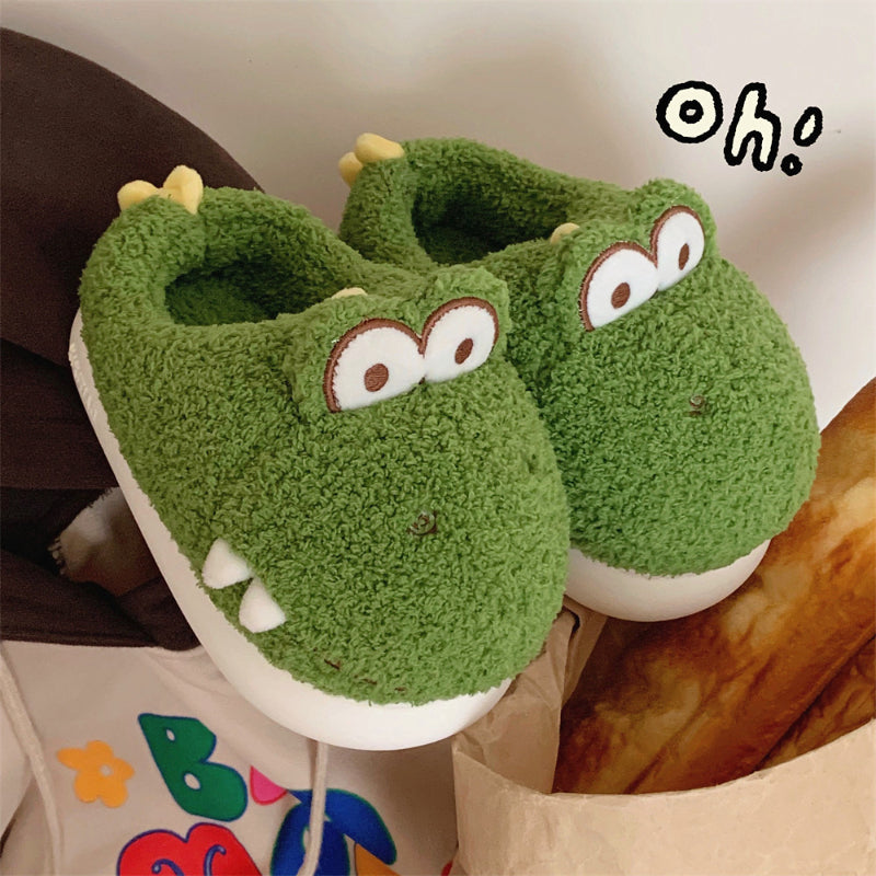 Pantuflas de búho afelpadas