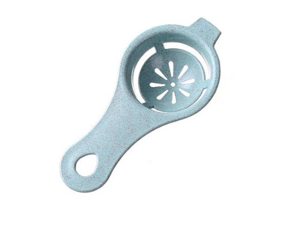 Blue: the separator on a plain background