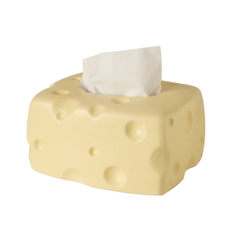 Cheese Block Tissue Box
