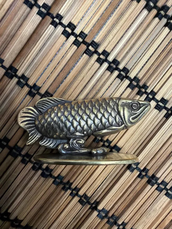Copper Arowana Incense Burner