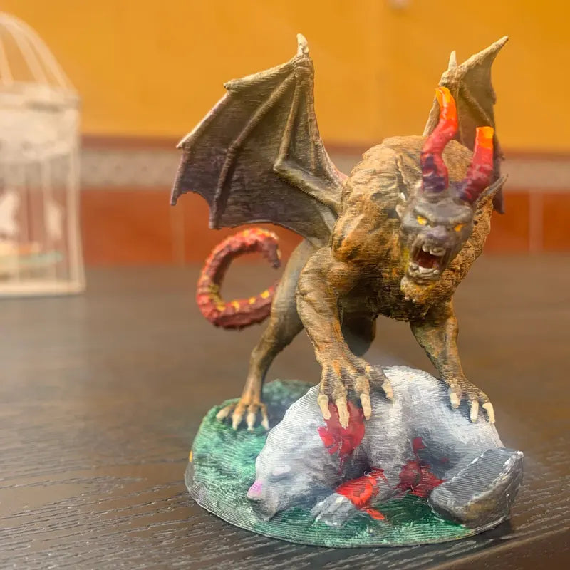 Abyss Demon Statue