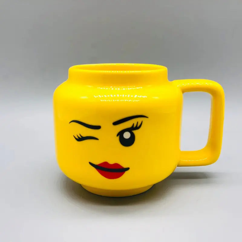 Taza de cerámica de dibujos animados