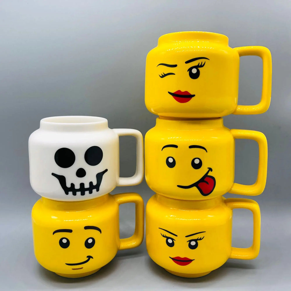 Taza de cerámica de dibujos animados