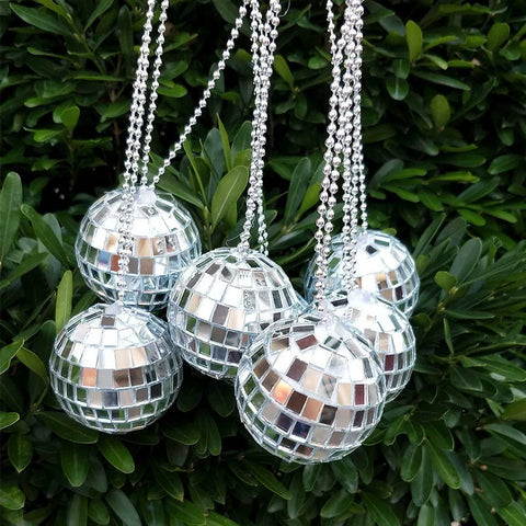 Collar de bola de discoteca
