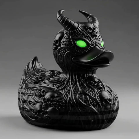 Pato calavera diabólico