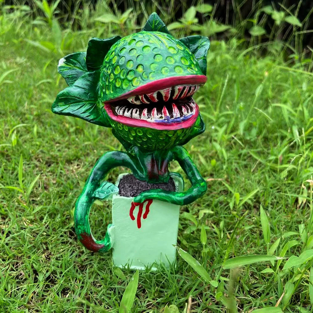 Mini escena de planta carnívora