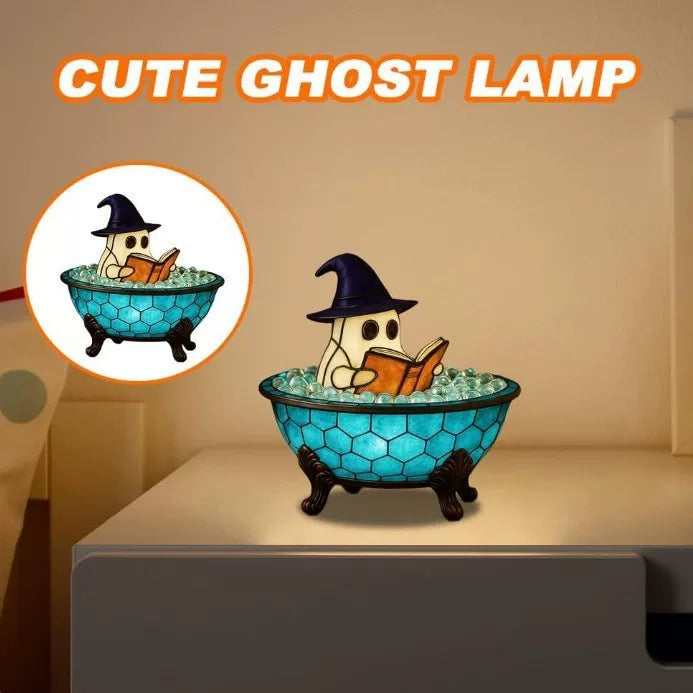Luz de ambiente de fantasma para baño de burbujas