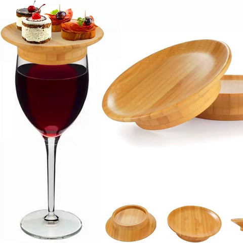 Wine Glass Snack Topper