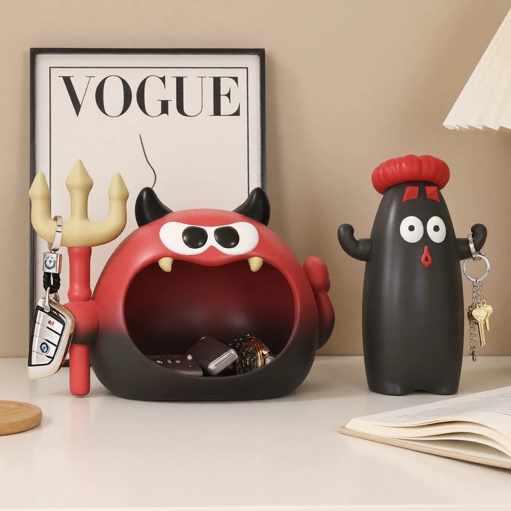 Little Monster Key Tray with keys