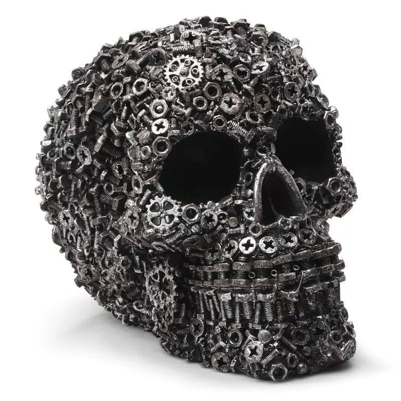 Skull Screw Head Decor