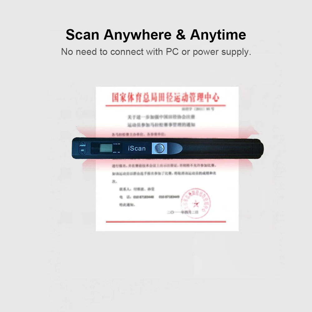 Portable Document Scanner