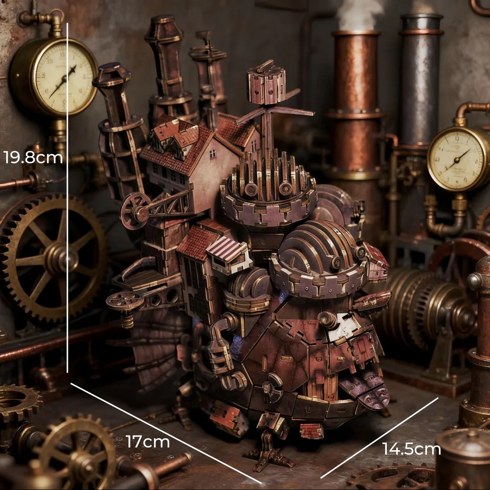 Creative Castle Theme 3D Wooden Puzzle
