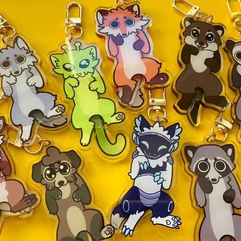 Fluffy Ita Bag Charm