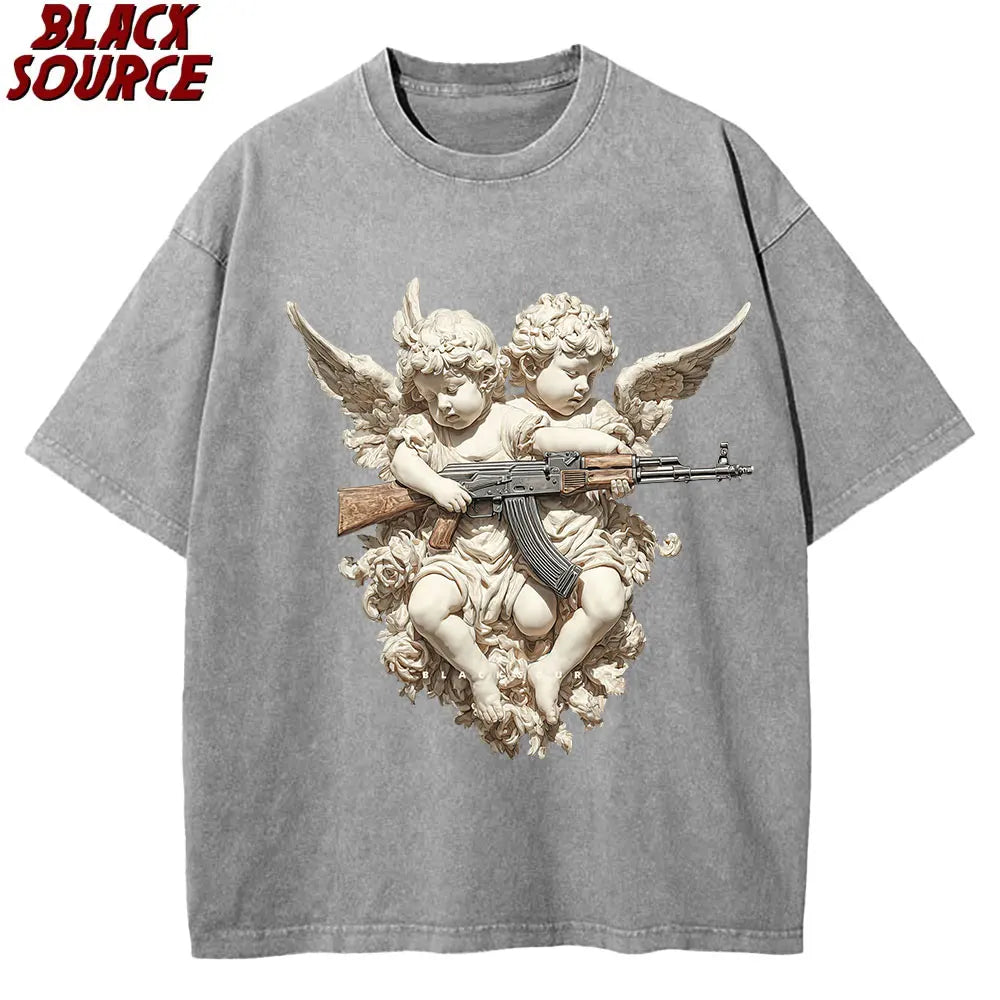 Angle Funny t shirt manga