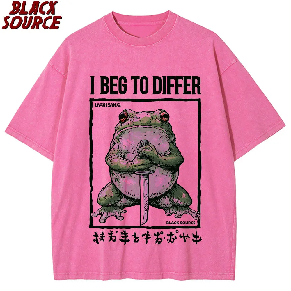 I Beg To Differ Frog T Shirt