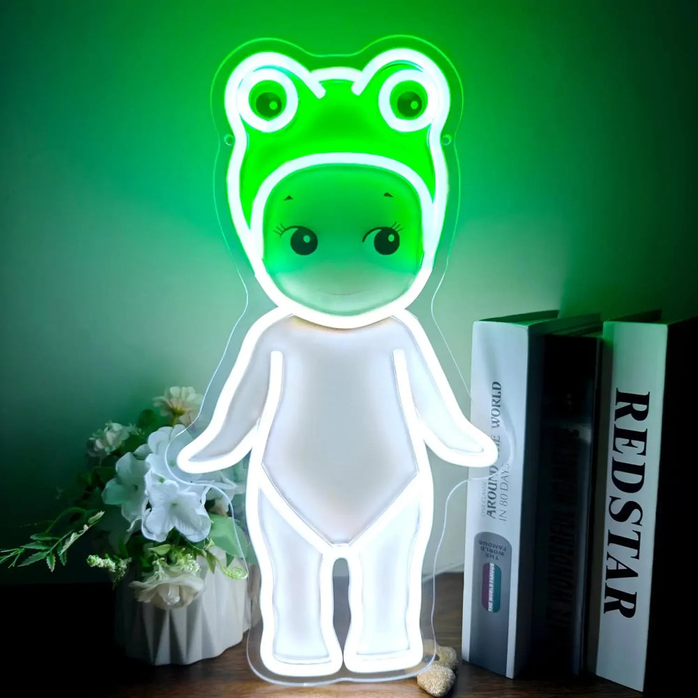 Evil Bunny Neon Sign