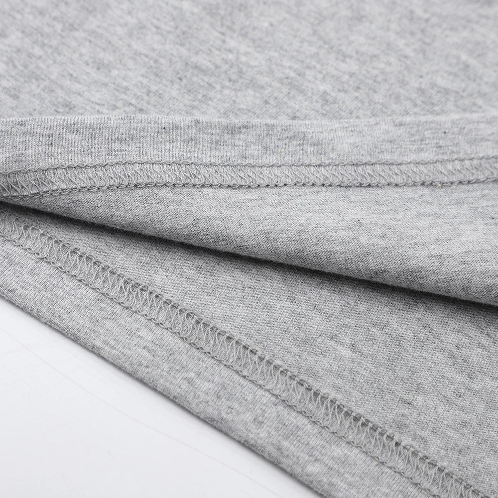 Close view of the folded cotton jersey