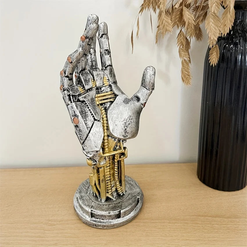 Cyberpunk Robot Hand Controller Stand