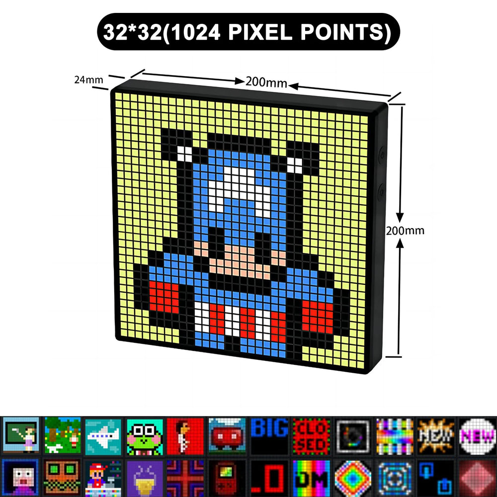 Bluetooth LED Pixel Art Display – view 7