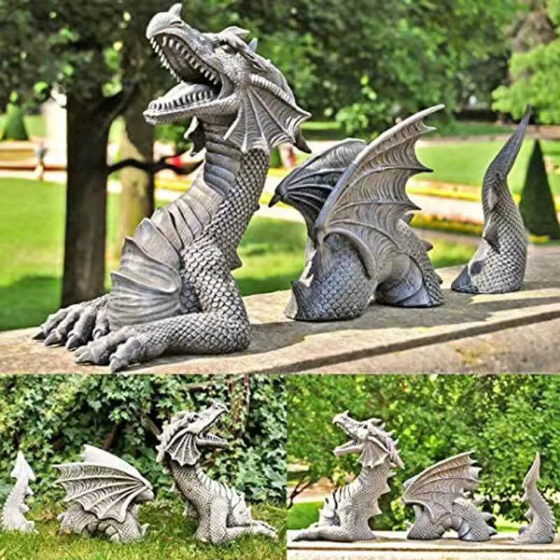 Gothic Lawn Dragon