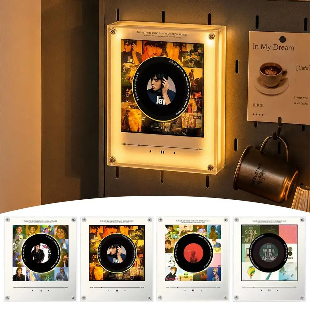 Imán de nevera con música NFC