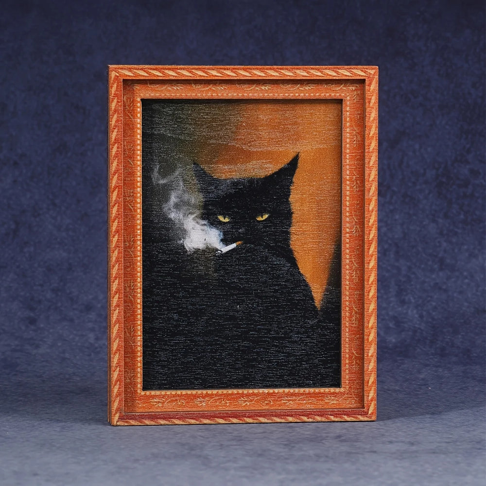 Screaming Kitten Portrait Magnet – view 4