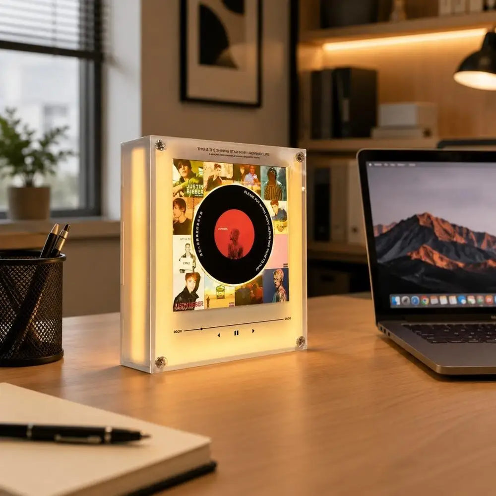 Imán de nevera con música NFC