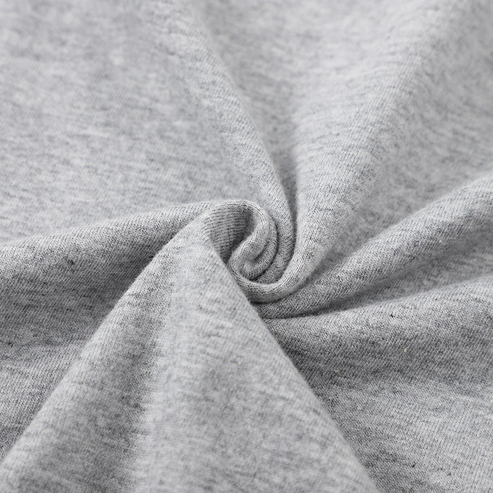 Close view of the cotton jersey texture