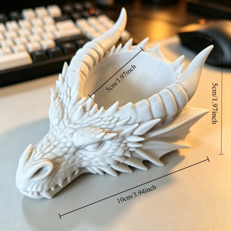 Gothic Dragon Head Trinket Dish