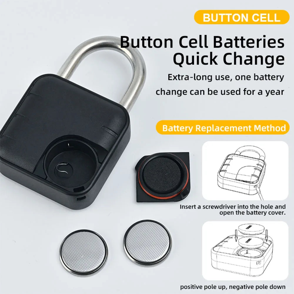 Smart Fingerprint Padlock