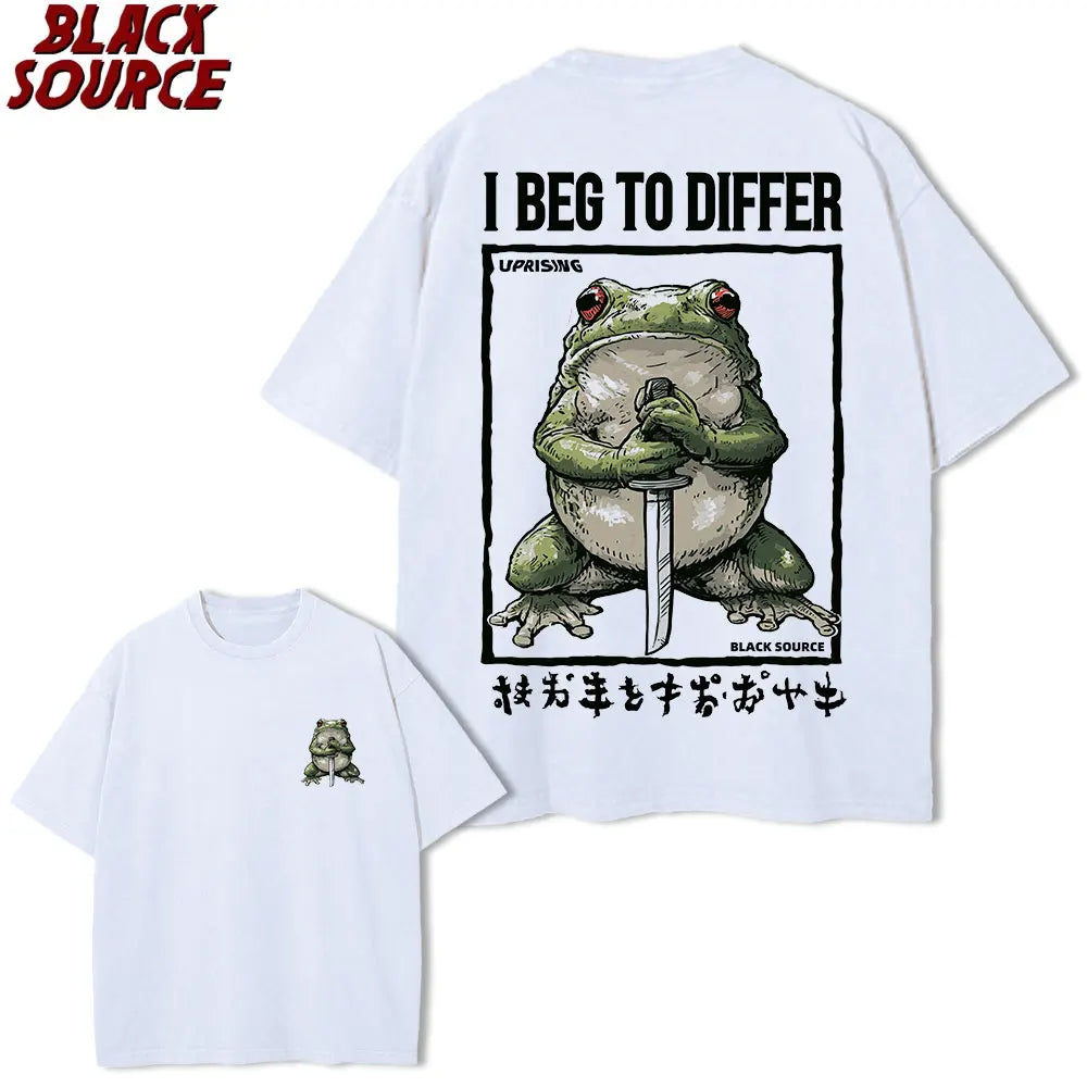 I Beg To Differ Frog T Shirt