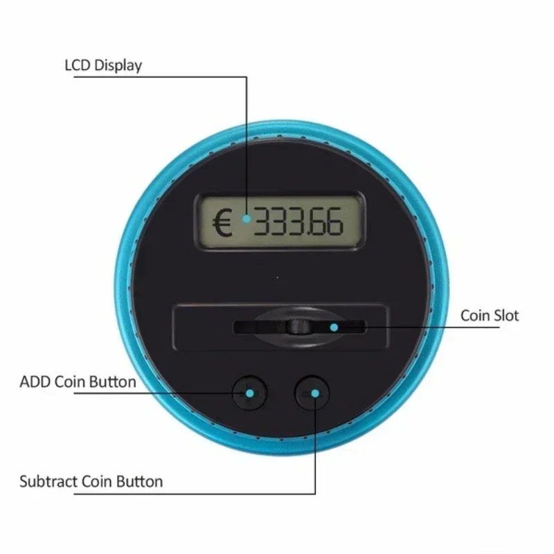 Digital Coin-Counting Bank
