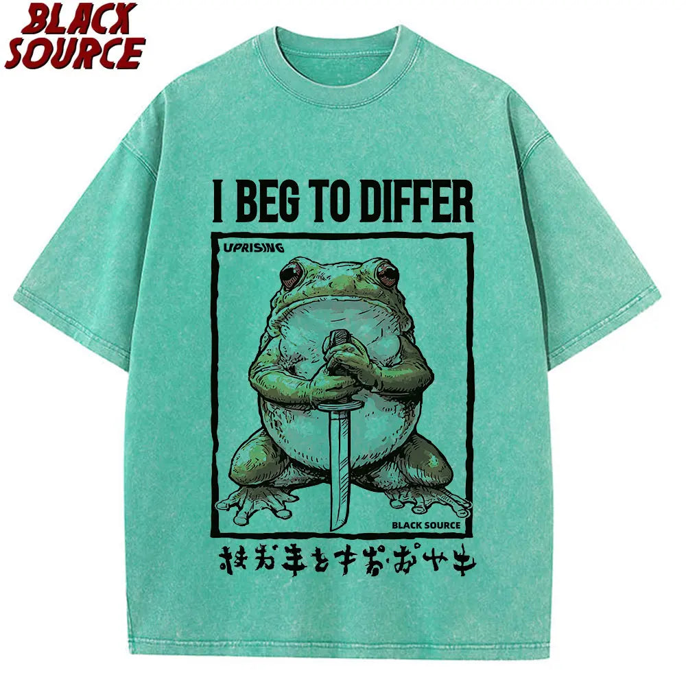 I Beg To Differ Frog T Shirt