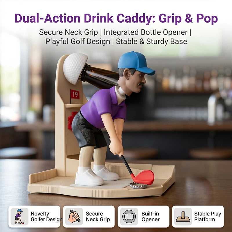 Golf Player Bottle Opener – view 2