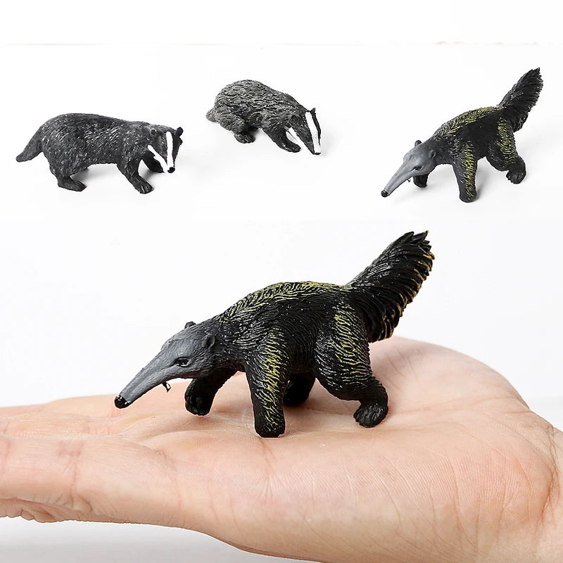 Set de figuras de animales del bosque