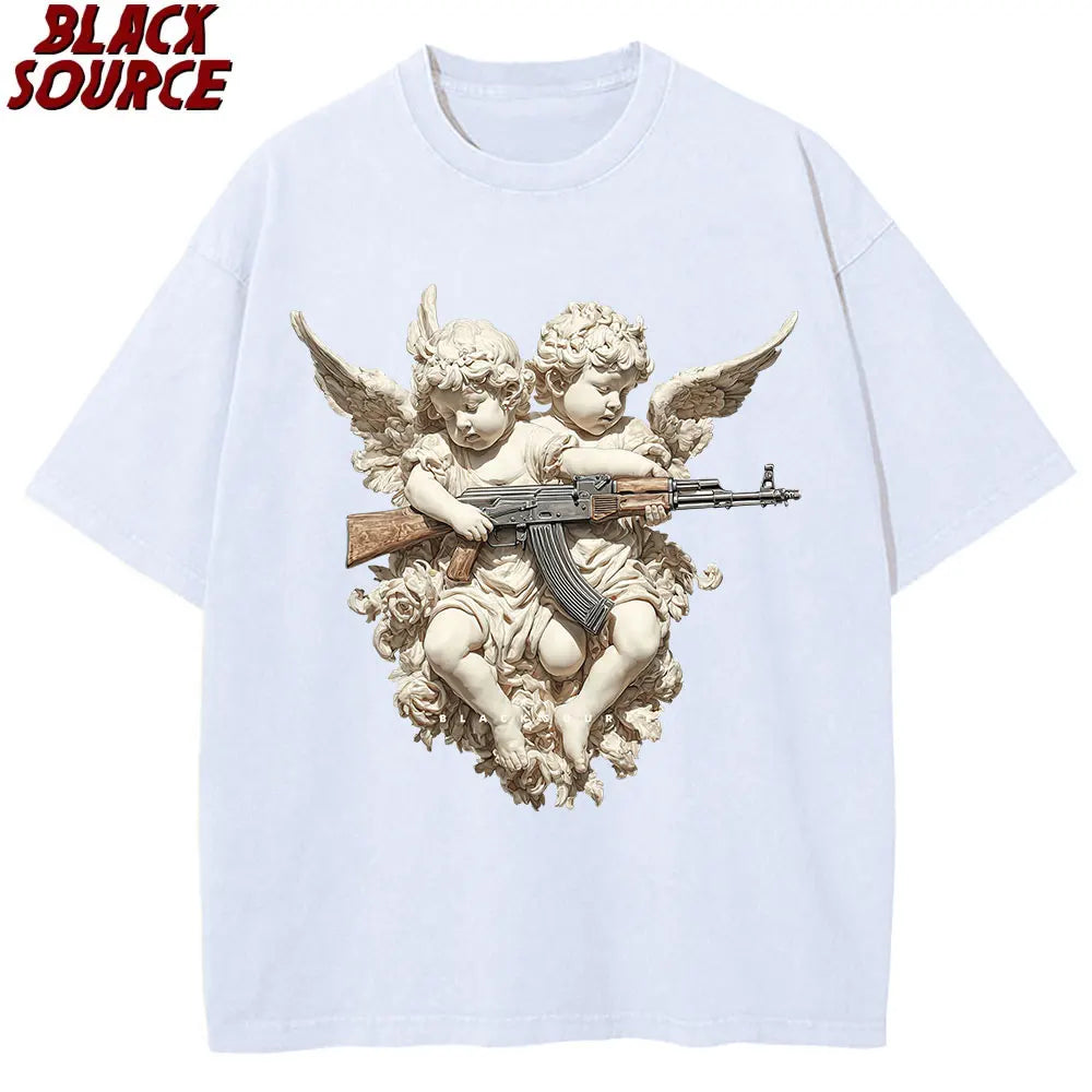 Angle Funny t shirt manga