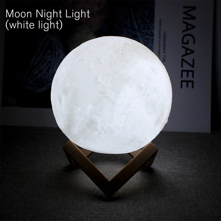 Moon Lamp on a Stand