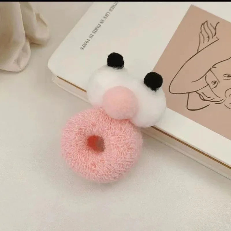 Googly Eye Pom Pom Hair Tie