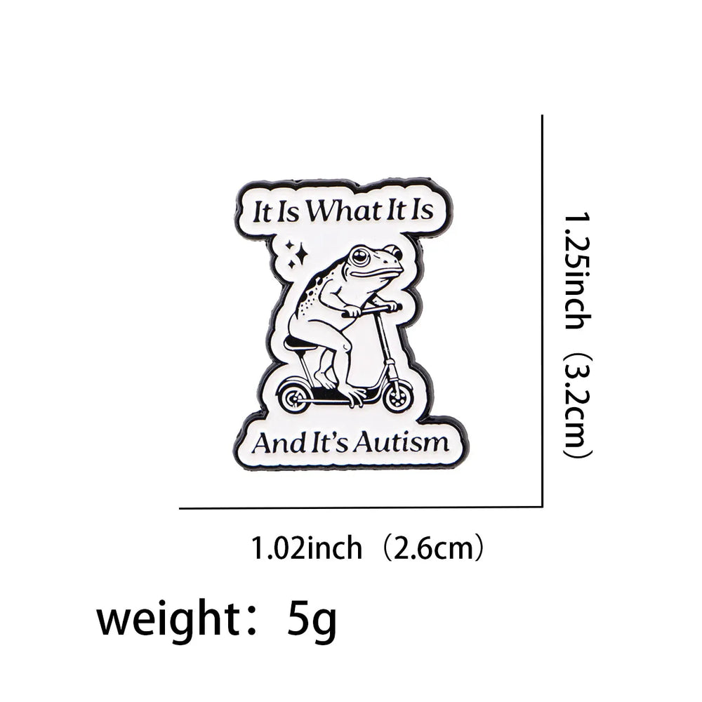 Frog Enamel Pin