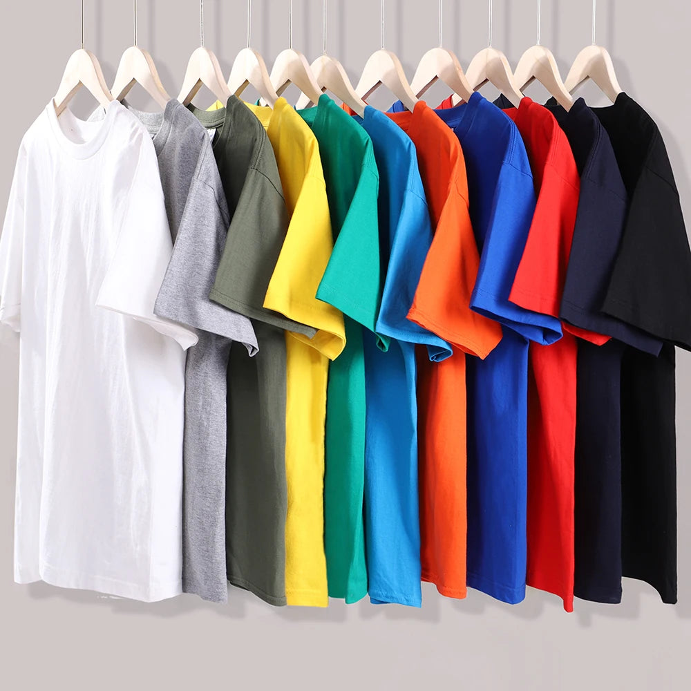 The shark anatomy t-shirt shown in its full range of colours