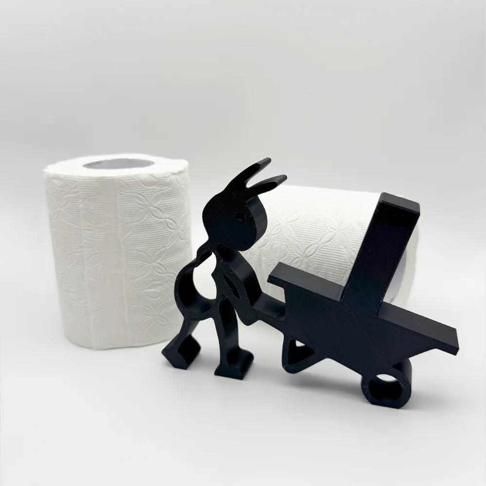 Portarrollos de papel higiénico de hormiga