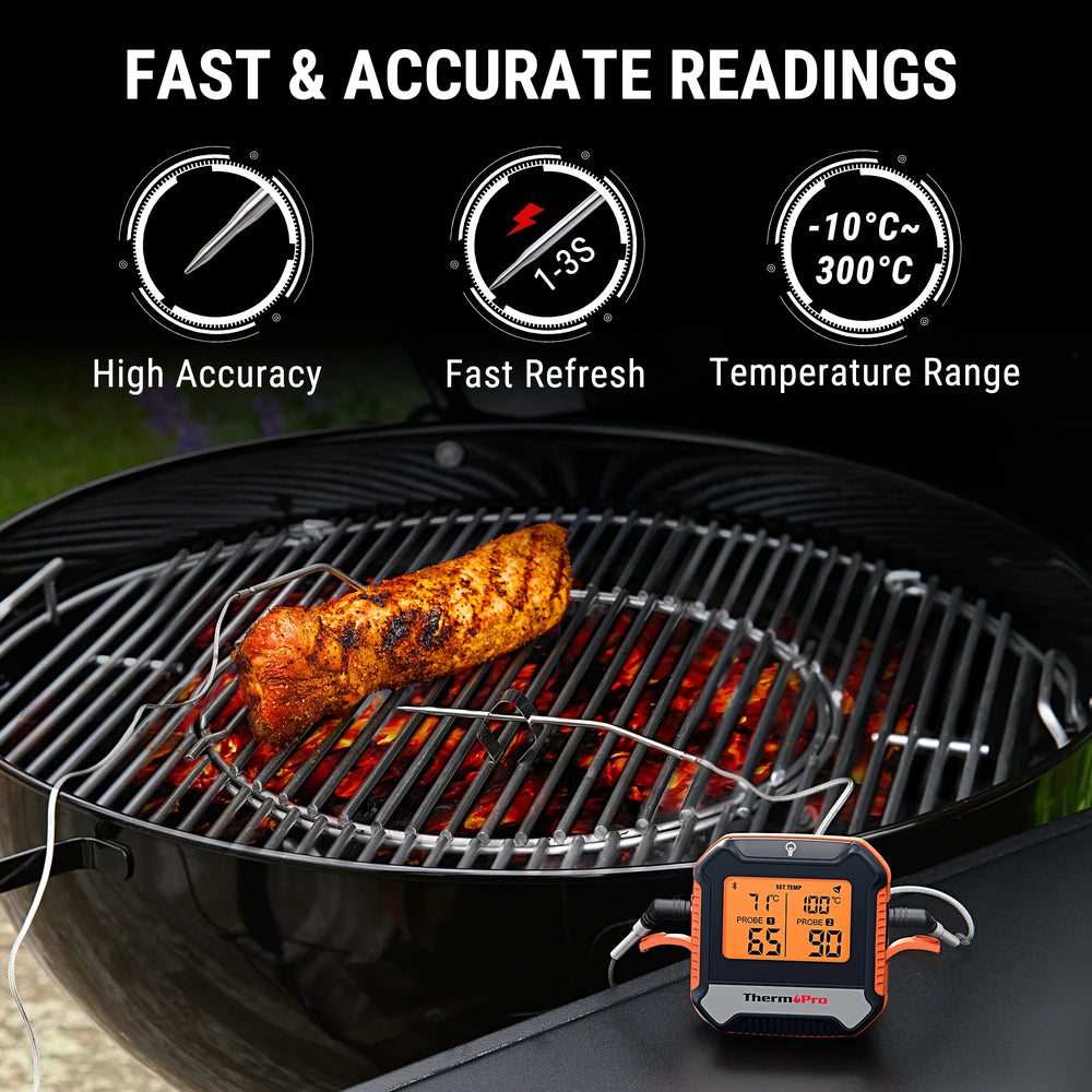 Bluetooth Dual-Probe Cooking Thermometer - view 4
