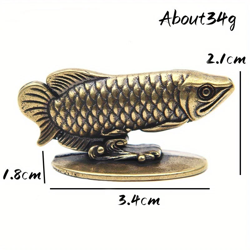 Copper Arowana Incense Burner