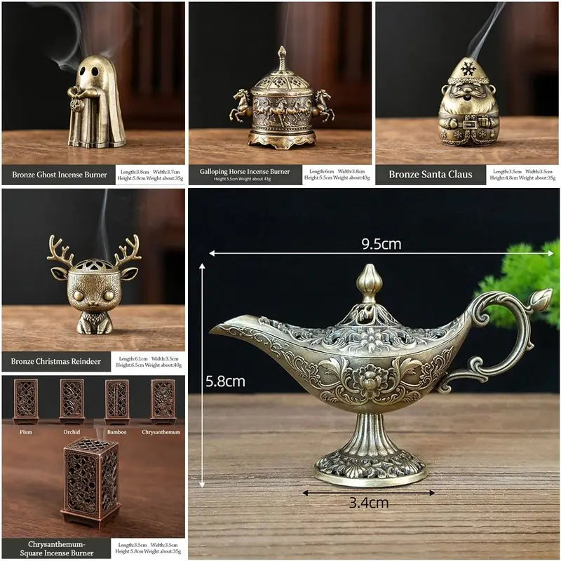 Wishing Lamp Incense Burner